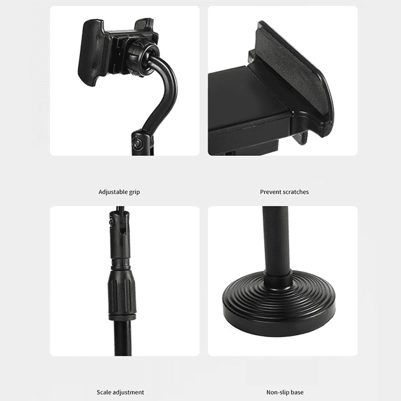 Mobile Stand For Table Height Adjustable Phone Stand Desktop Mobile Phone Holder - LootFaat