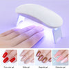 Mini UV LED Nail Lamp - Portable Gel Polish Dryer