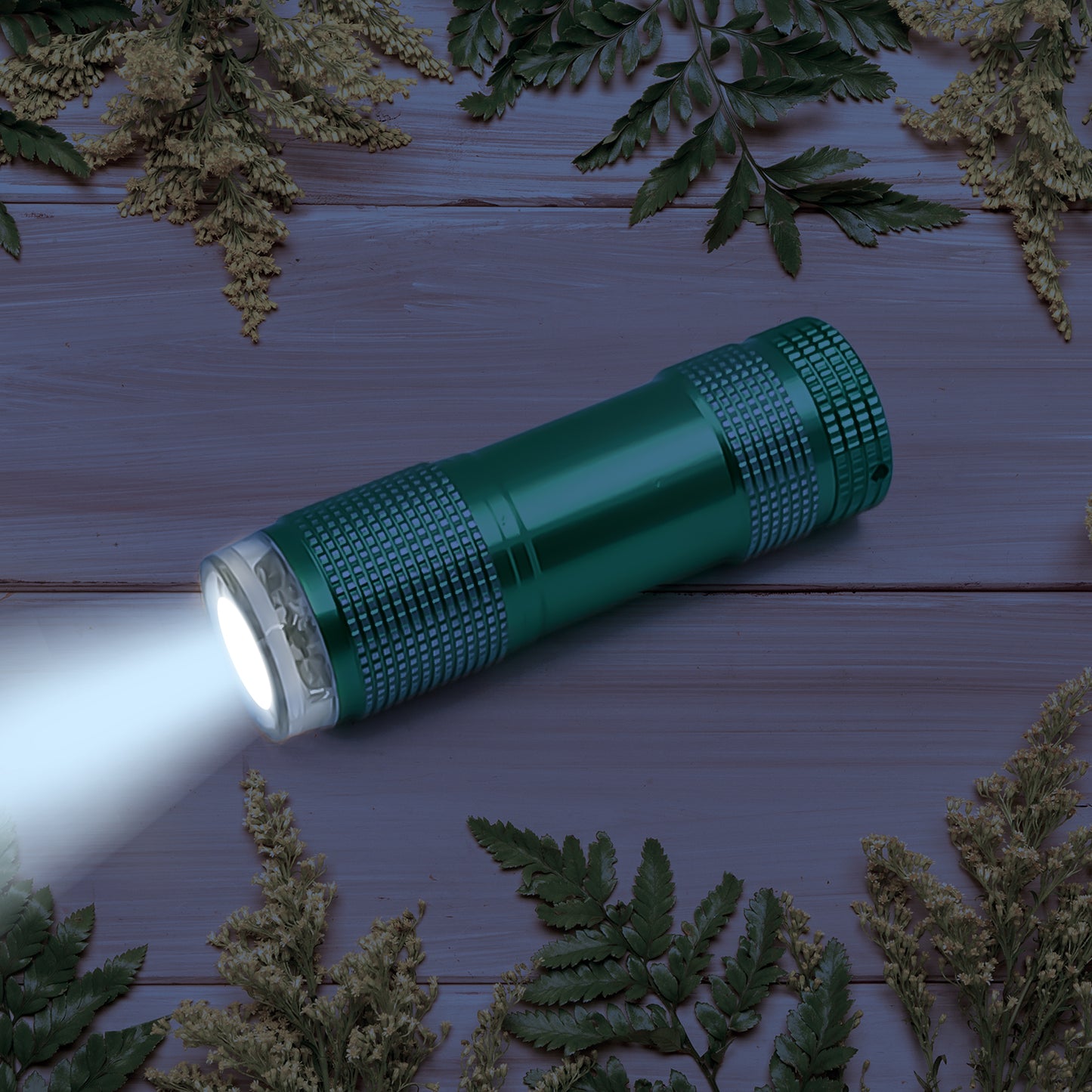 Super-bright Mini 9 Led Bulb Pocket Torches - Small Torch Flashlight For Camping Hiking Diy Travelling Outdoors And More3 Battery Operated (Battery Not Included 1 Pc) - LootFaat