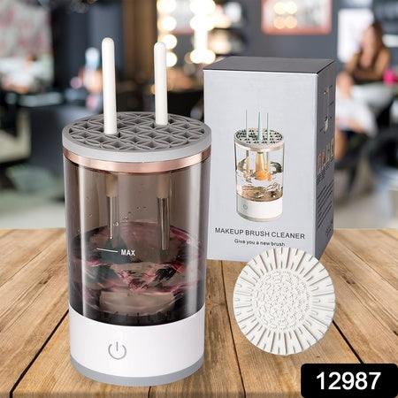 Automatic Makeup Brush Cleaner Fast Electric Brush Cleaner Hand Free Machine Super Clean Brush Washer Brushes Organizer Tool (1 Pc) - LootFaat
