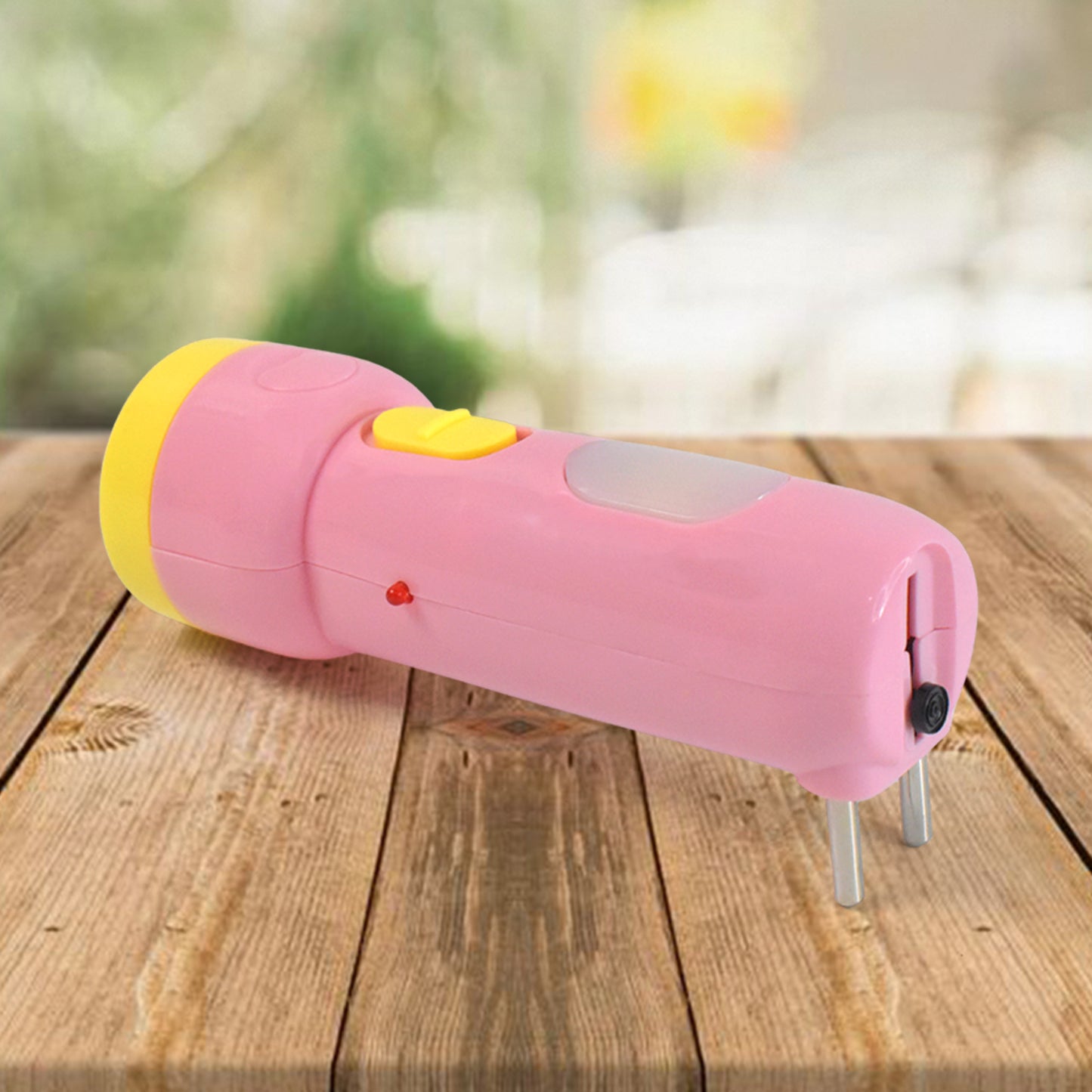 2-in-1 Rechargeable Small Handy Led Torchlight For Home Outdoor Tracking (1 Pc) - LootFaat