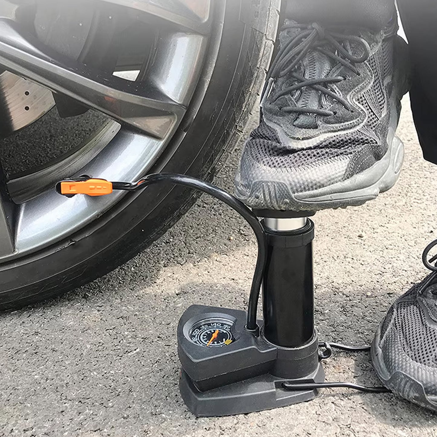 Portable Mini Bike Pump Cycle Pump Foot (1 Pc) - LootFaat