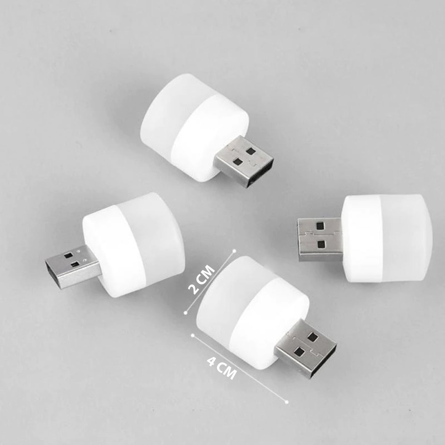 Usb Led Lamp Night Light Plug In Small Led Nightlight Mini Portable For Pc And Laptop. - LootFaat