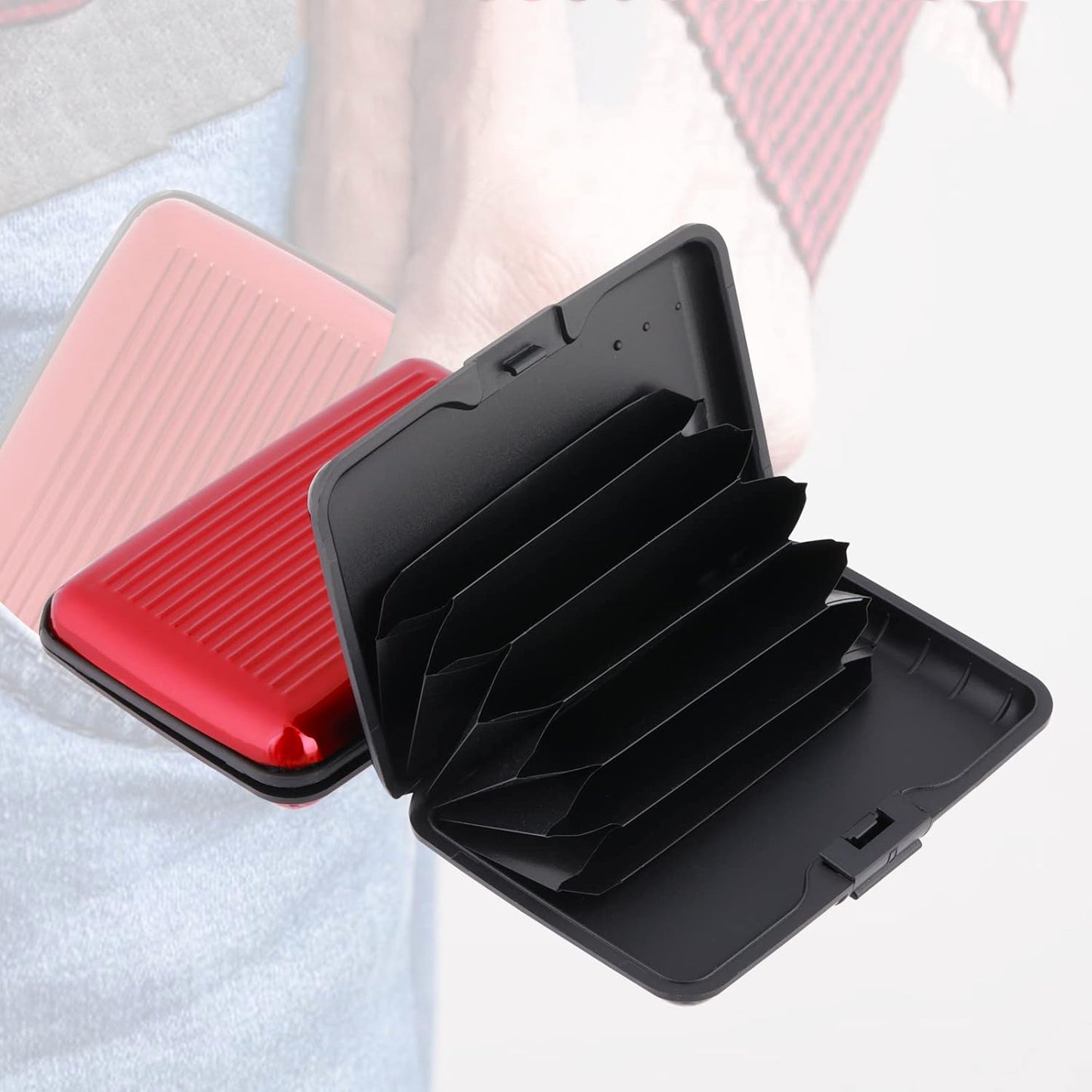 Plastic Cardholder Waterproof Card Case (1 Pc) - LootFaat