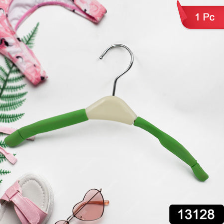 Solid Sponge Hanger Non-slip Hanger Home No Trace Clothes Hanging Pants Clip Clothing Store Hangersclothes Hanger For Closet Wedding Dress Women Men Children Clothing (1 Pc Mix Color) - LootFaat