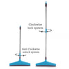 Adjustable Stainless Steel Floor Wiper with Extendable Handle