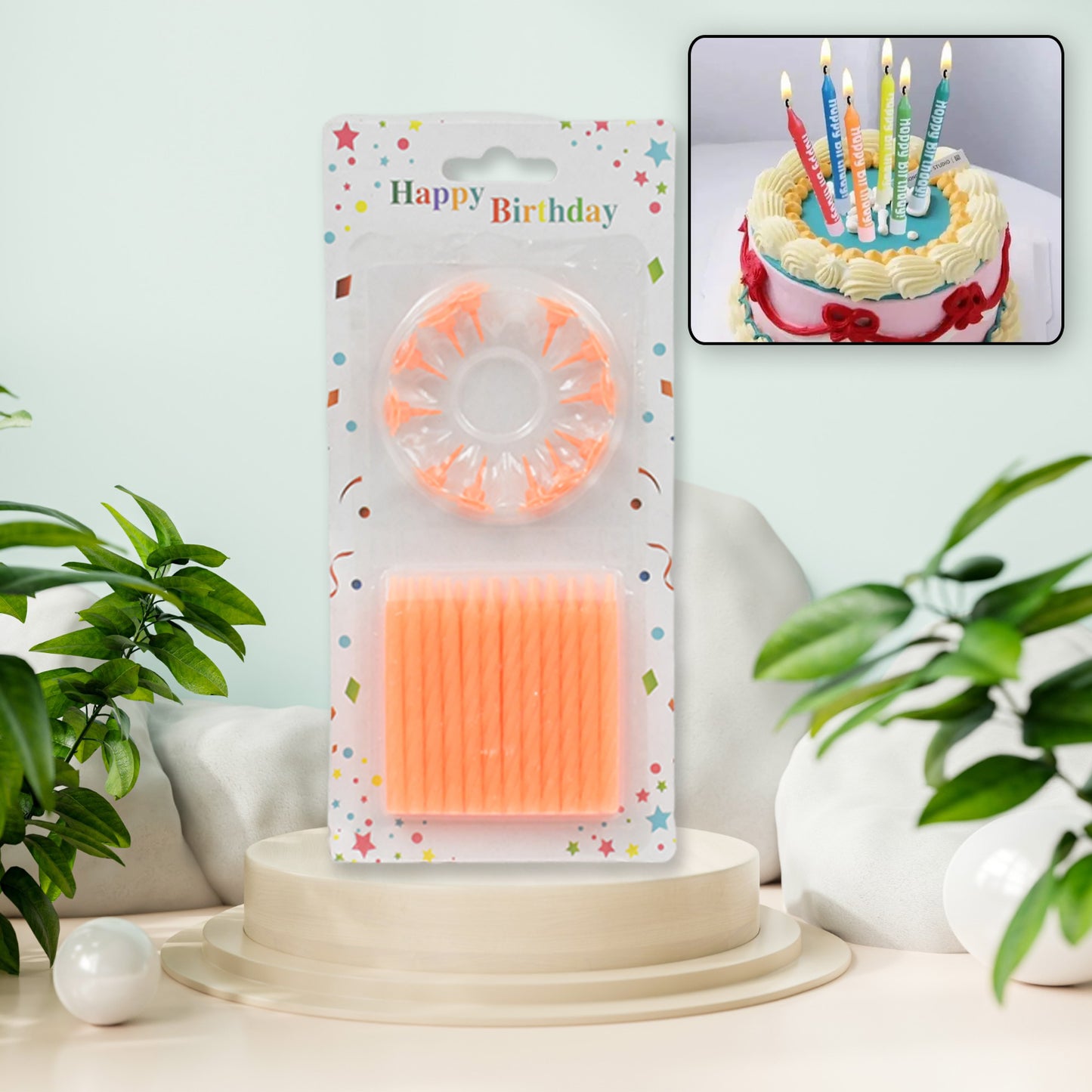 Birthday Party Candles (Pack Of 24 Pcs) - LootFaat