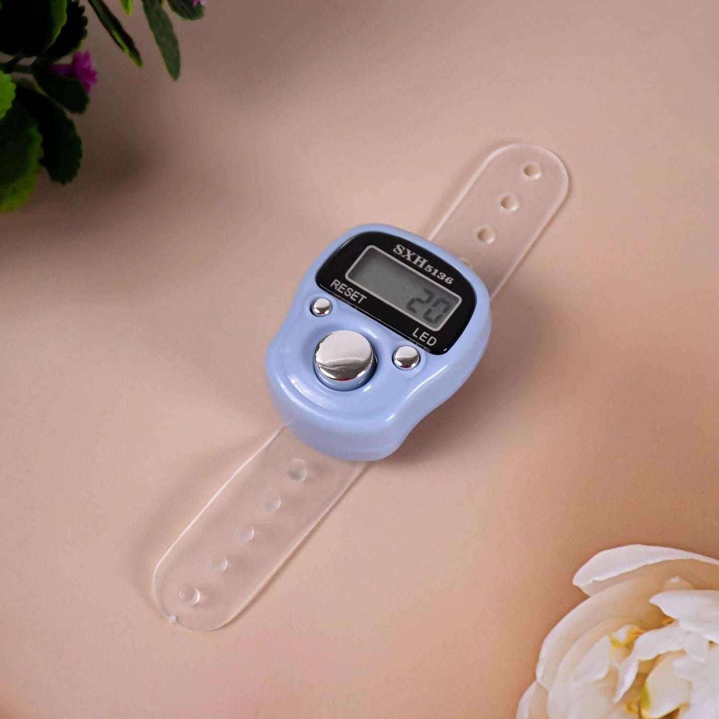 Plastic Portable Rotating Digital Finger Counter (1 Pc) - LootFaat