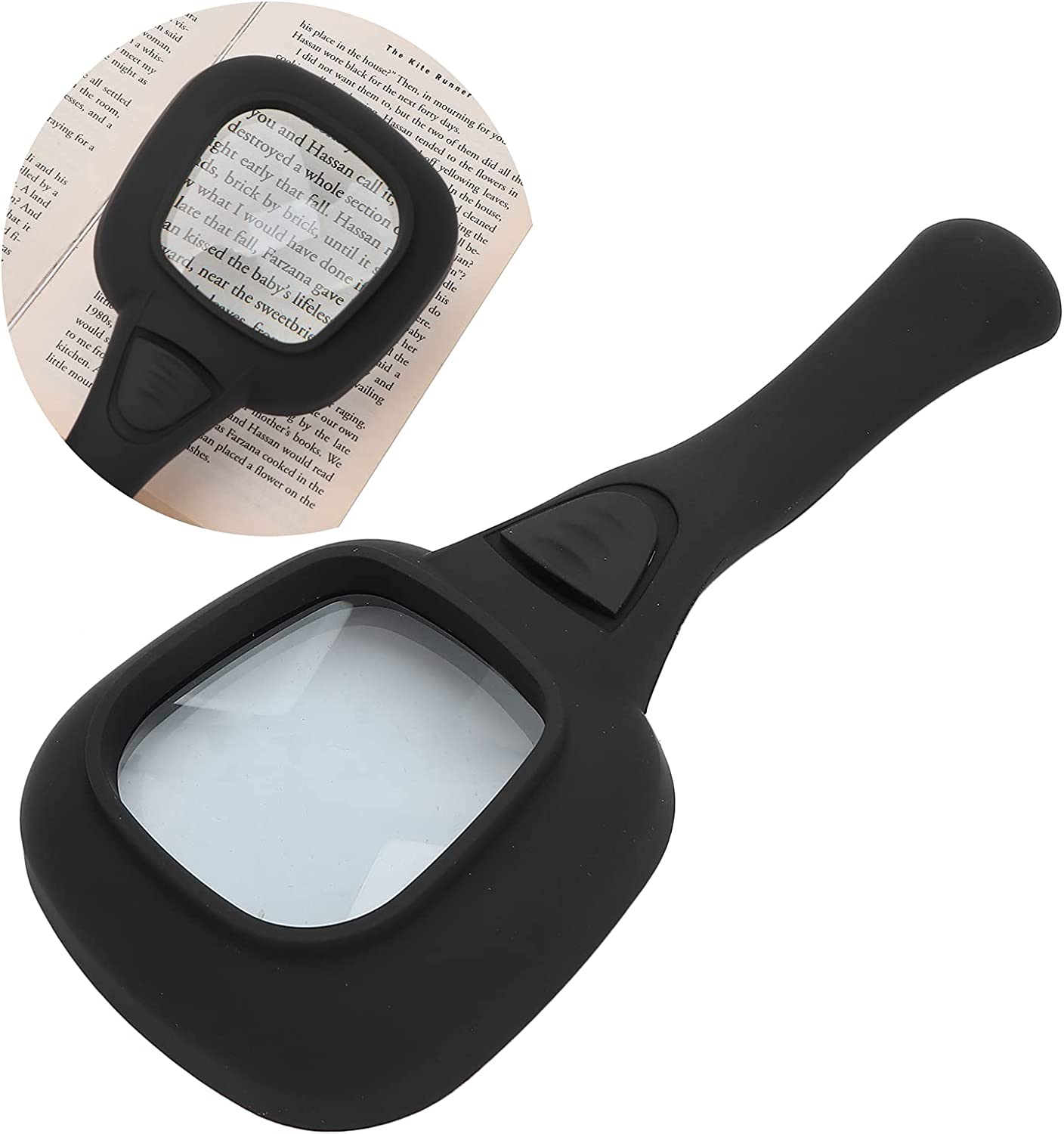Handheld Magnifying Glass 6 Led Illuminated Lighted Magnifier For Seniors Reading Soldering Inspection Coins Jewelry Exploring - LootFaat