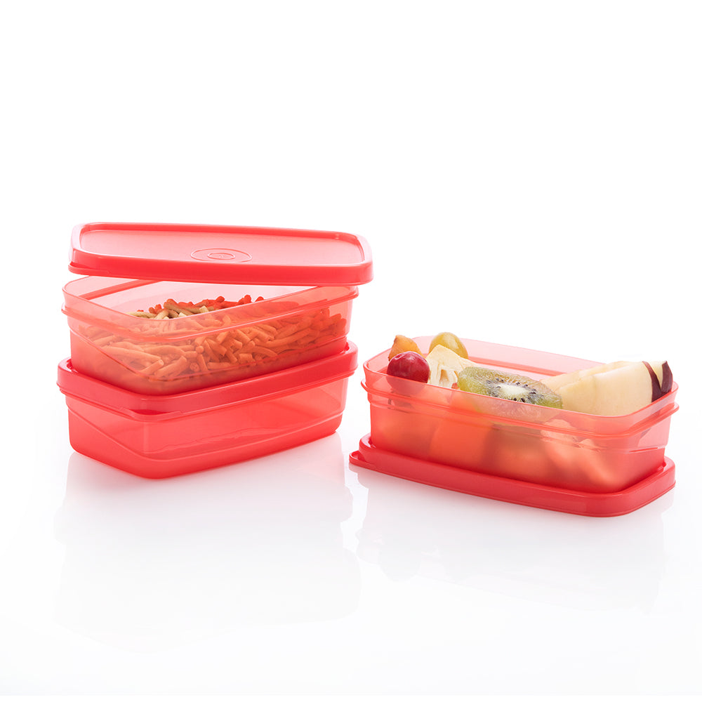 Varmora Tweeny Container Assorted | Set of 2 | FDA Approved | BPA-Free | Compact Snack Storage Solution | 200 ML