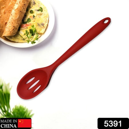 Silicon Non-stick Heat Resistant Kitchen Turner Premium Turner ( 1pc ) - LootFaat