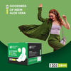 Neem & Aloe Vera Sanitary Pads - Ultra Thin, Leakage Protection (24 Pads)