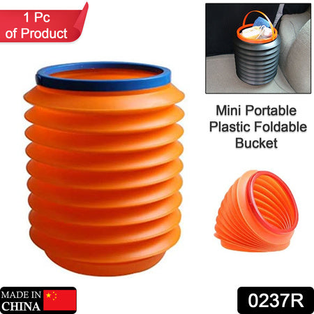Foldable Storage Bucket Water Container Dustbin Multiuse Bucket For Home Car Kitchen Use Bucket - LootFaat