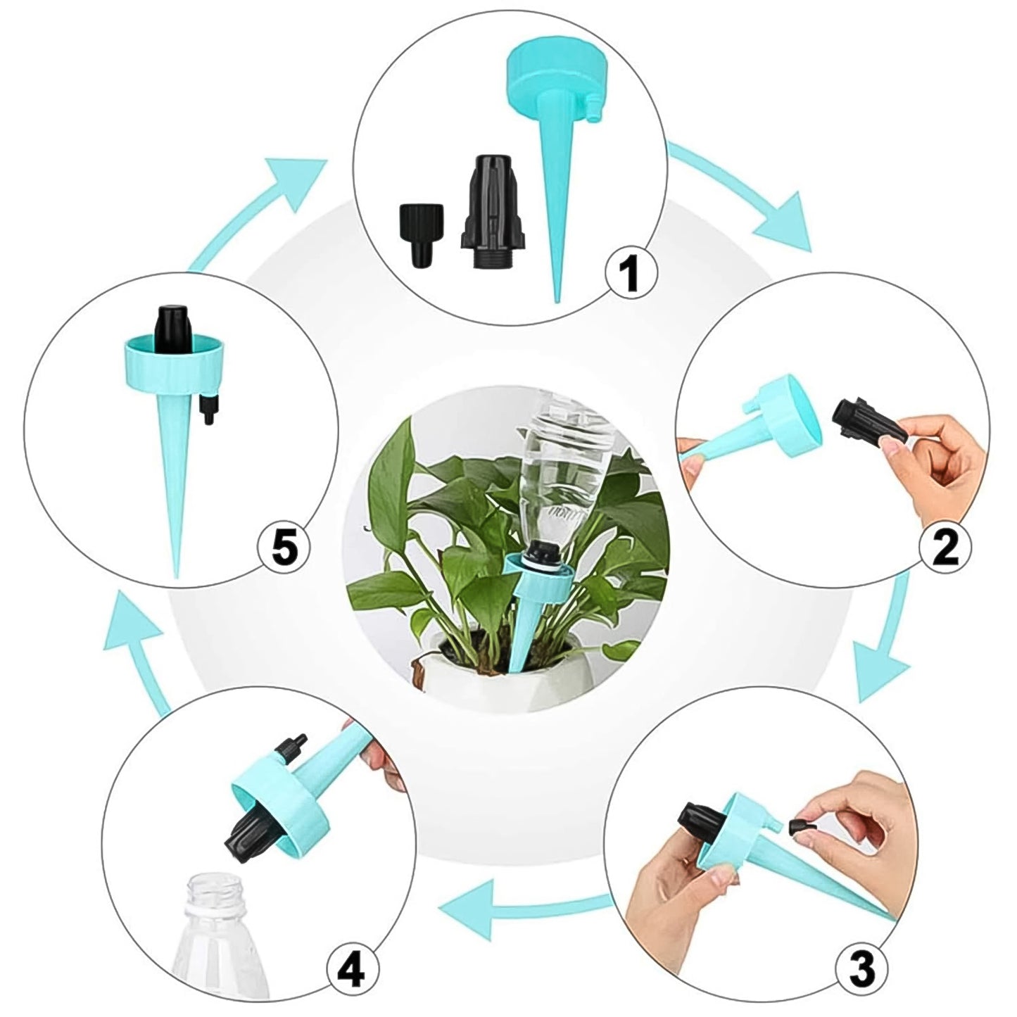 Auto Plant Watering Devices (1 Pc Mix Color) - LootFaat