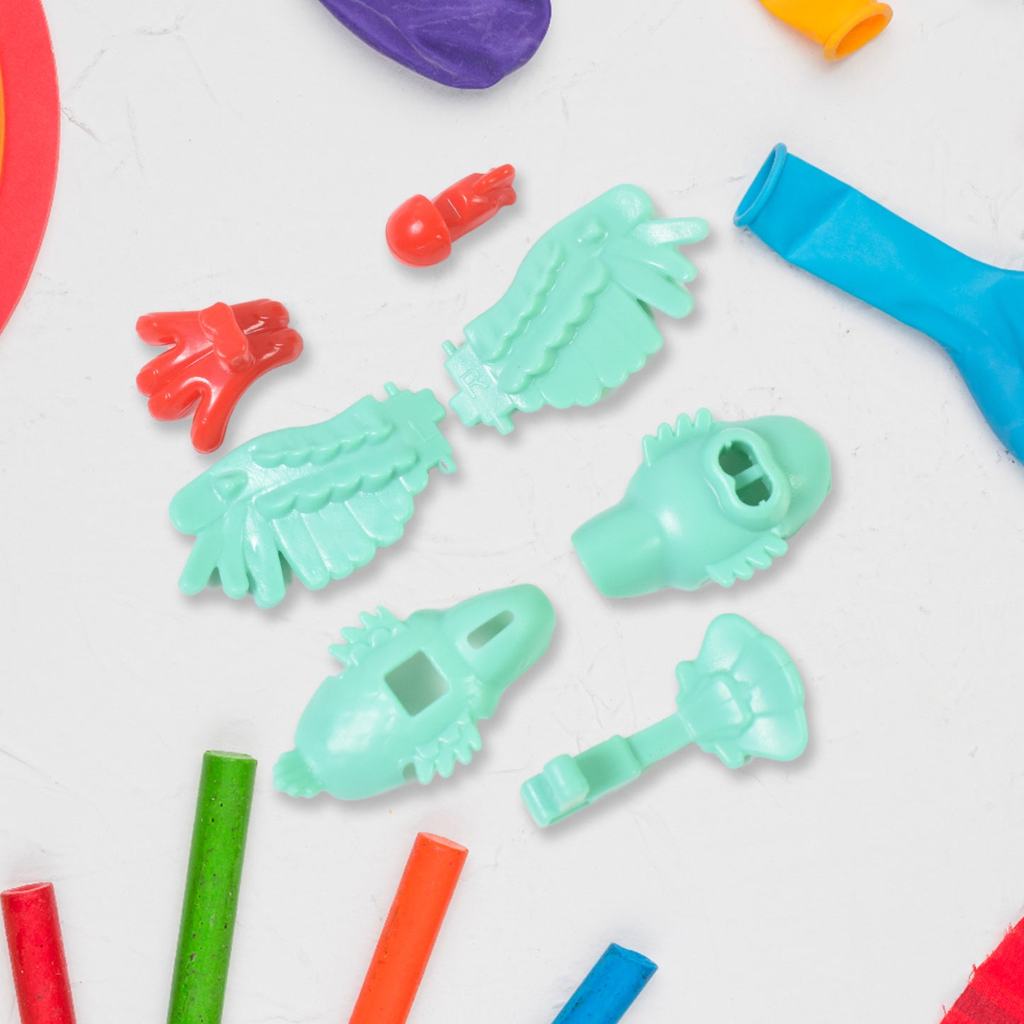Small Diy Rio Birds Toy Promotional Toys Child Age Group 3-6 Yrs (1 Pc Mix Color Design) - LootFaat