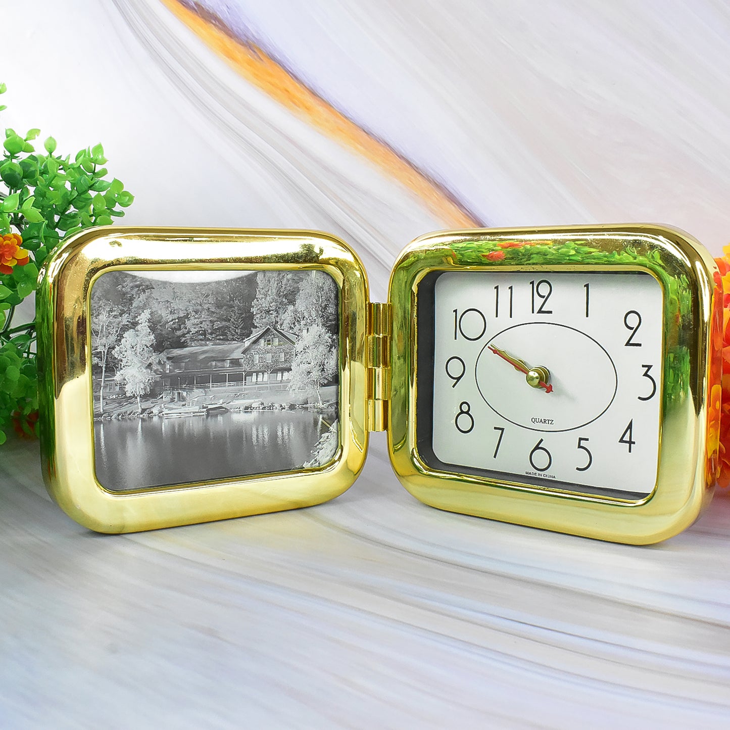 Portable Foldable Desk Clock Space-saving And Stylish (1 Pc) - LootFaat