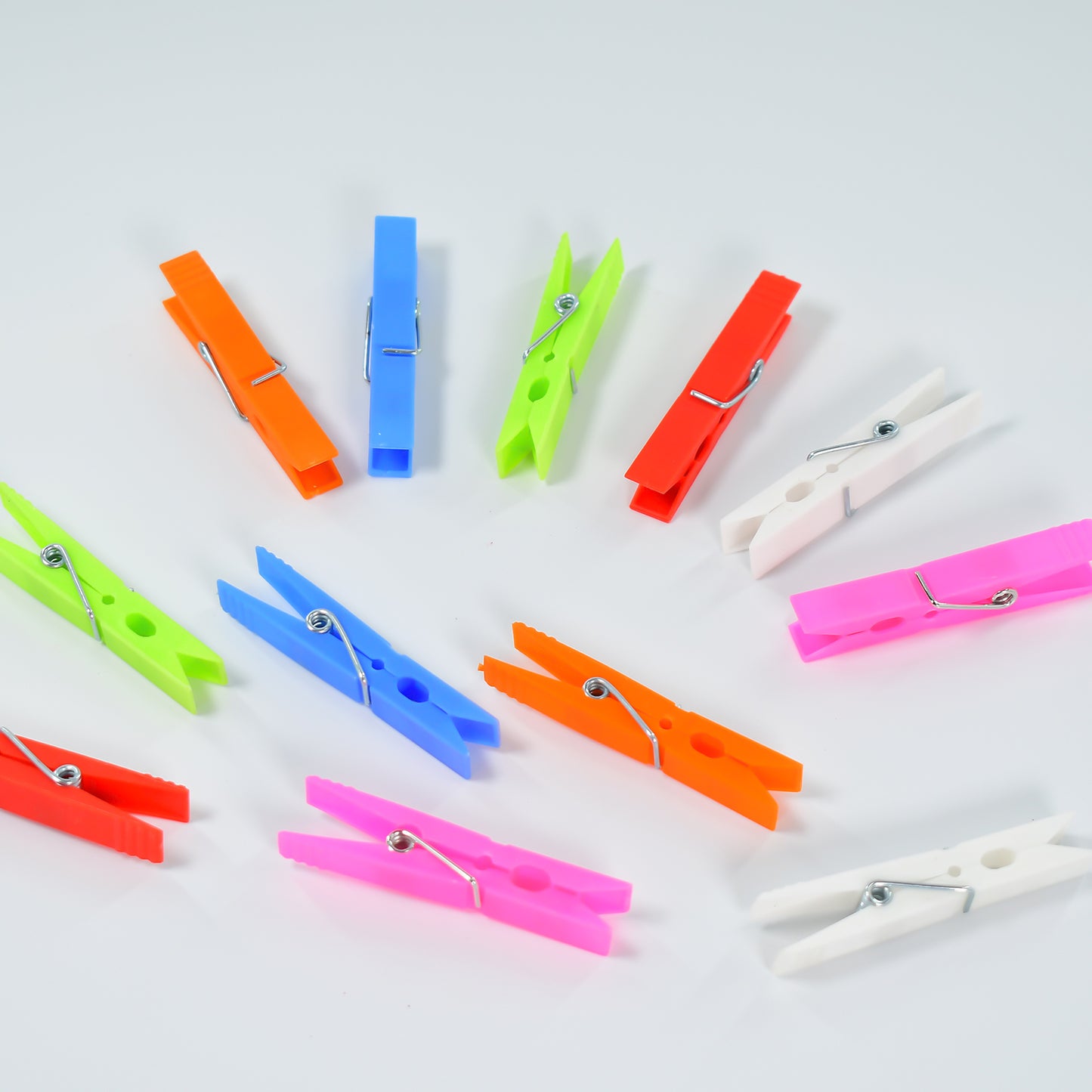 Multi Purpose Plastic Clothes Clips For Cloth Drying Clips (Set Of 144pc) - LootFaat