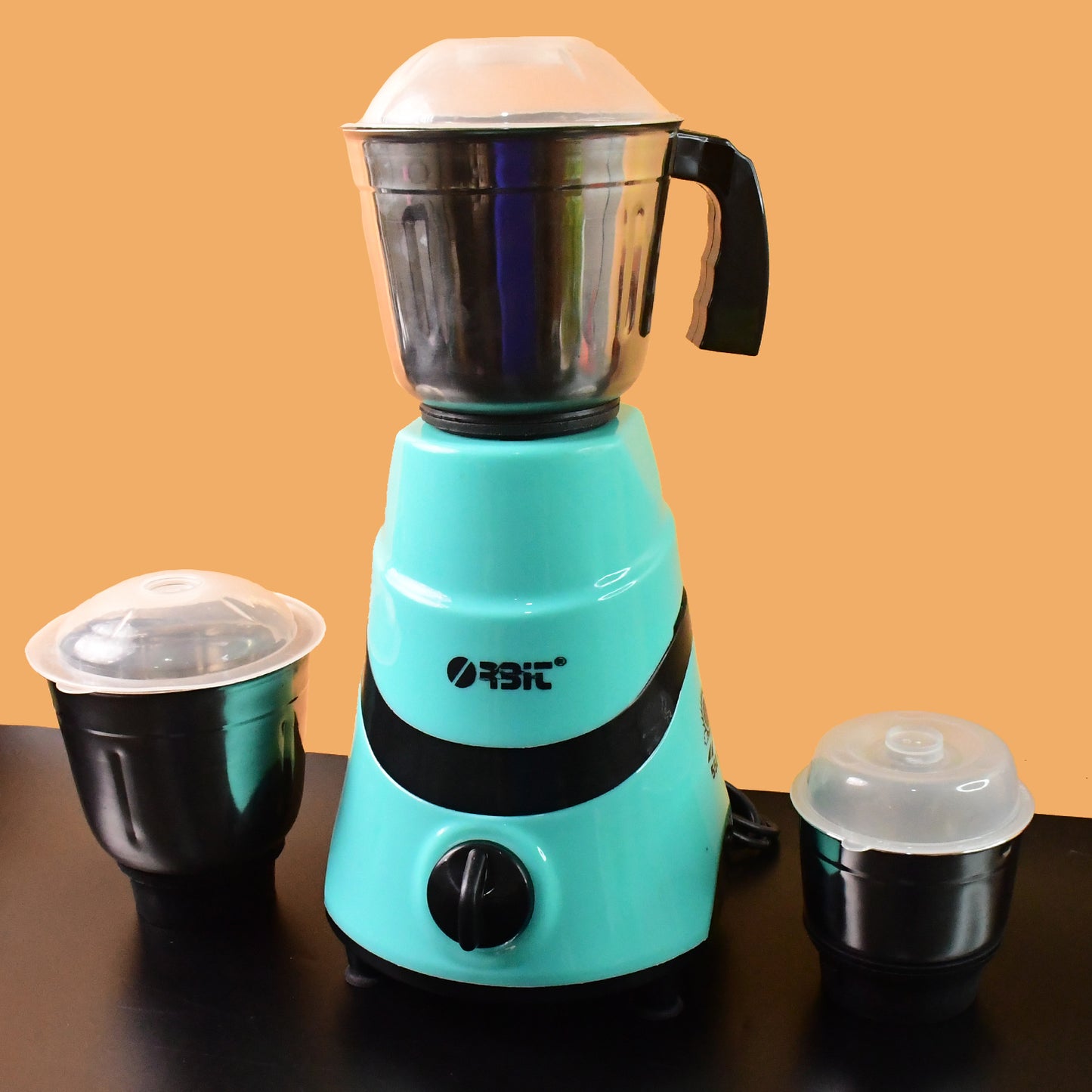 Orbit 550W Mixer Grinder - 3 Stainless Steel Jars