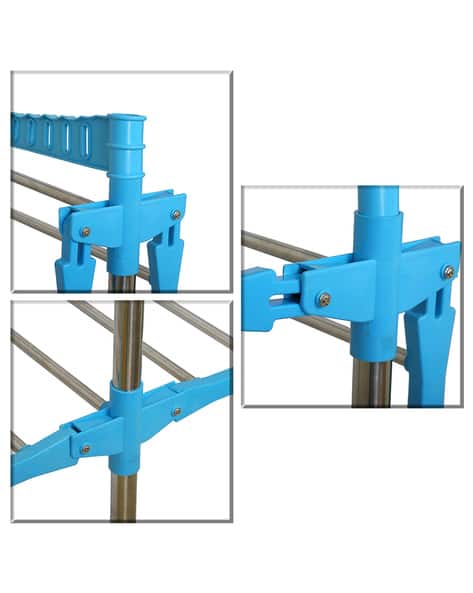 Foldable Stainless Steel Clothes Drying Stand Rack