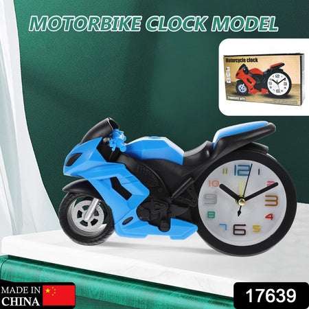 Fashioned Alarm Clock Novelty Retro Motorcycle Motorbike Engine Style Clocks Alarm Clock Desktop Decoration Kids Gift - LootFaat
