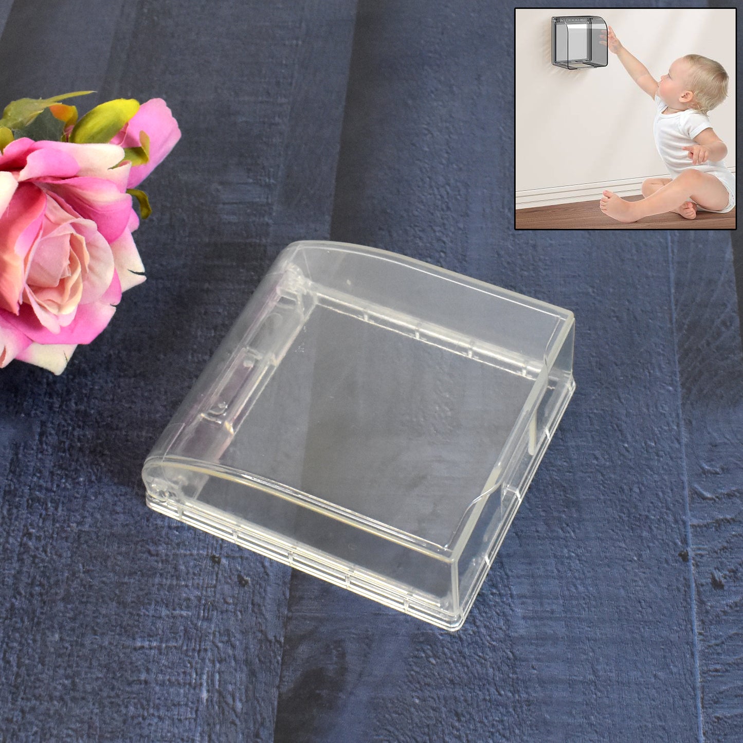 Weatherproof Outlet Cover Outdoor Plug And Receptacle Protector For Bathroom Clear (1 Pc) - LootFaat