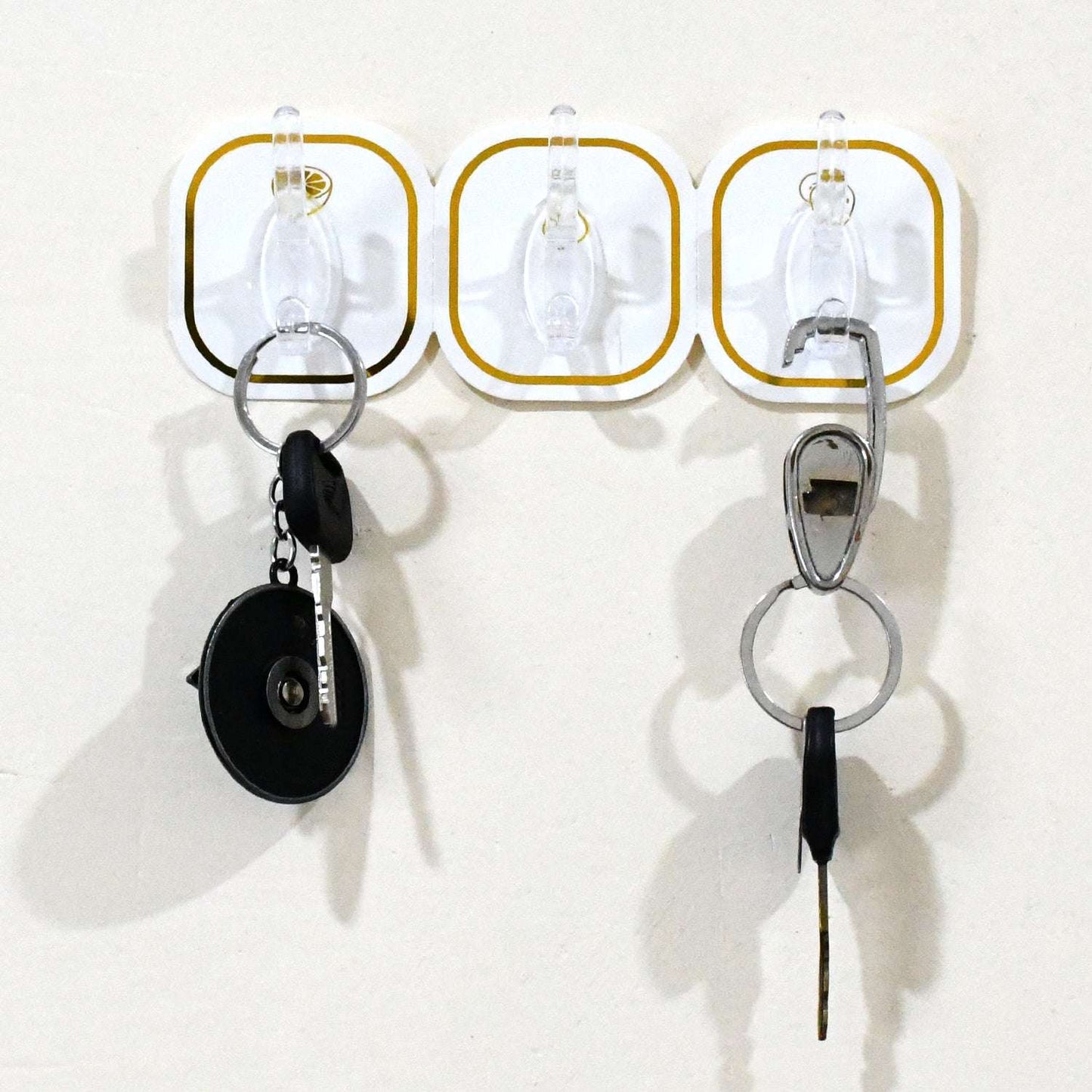 Transparent Adhesive Wall Hook (6 Pcs Set) - LootFaat