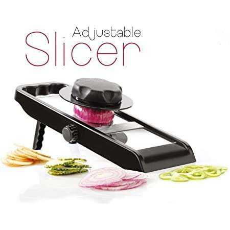 Premium Multipurpose Potatoonion Slicer And Grater Potato Slicer For Chips Vegetable Slicer Machine Chips Cutter Potato Slicer For Chips Onion Slicer (Adjustable Slicer)