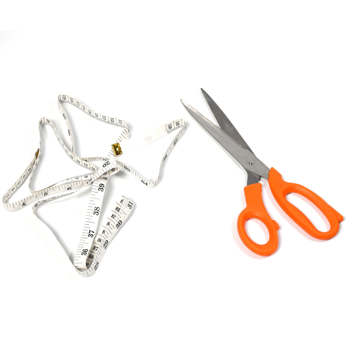Tailor Scissors And Measuring Tape High Quality Scissor With Flexible Measuring Tape For Tailor Home Use Scissor - LootFaat
