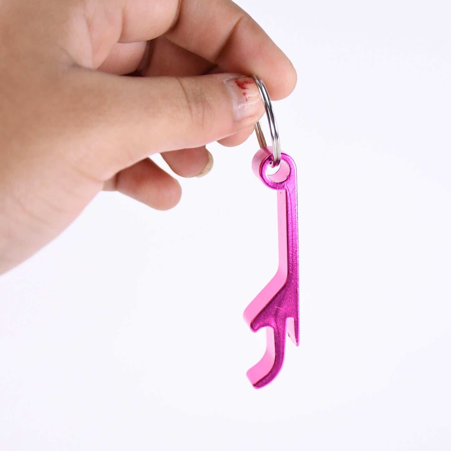 Metal Bottle Opener Keychain (1 Pc) - LootFaat