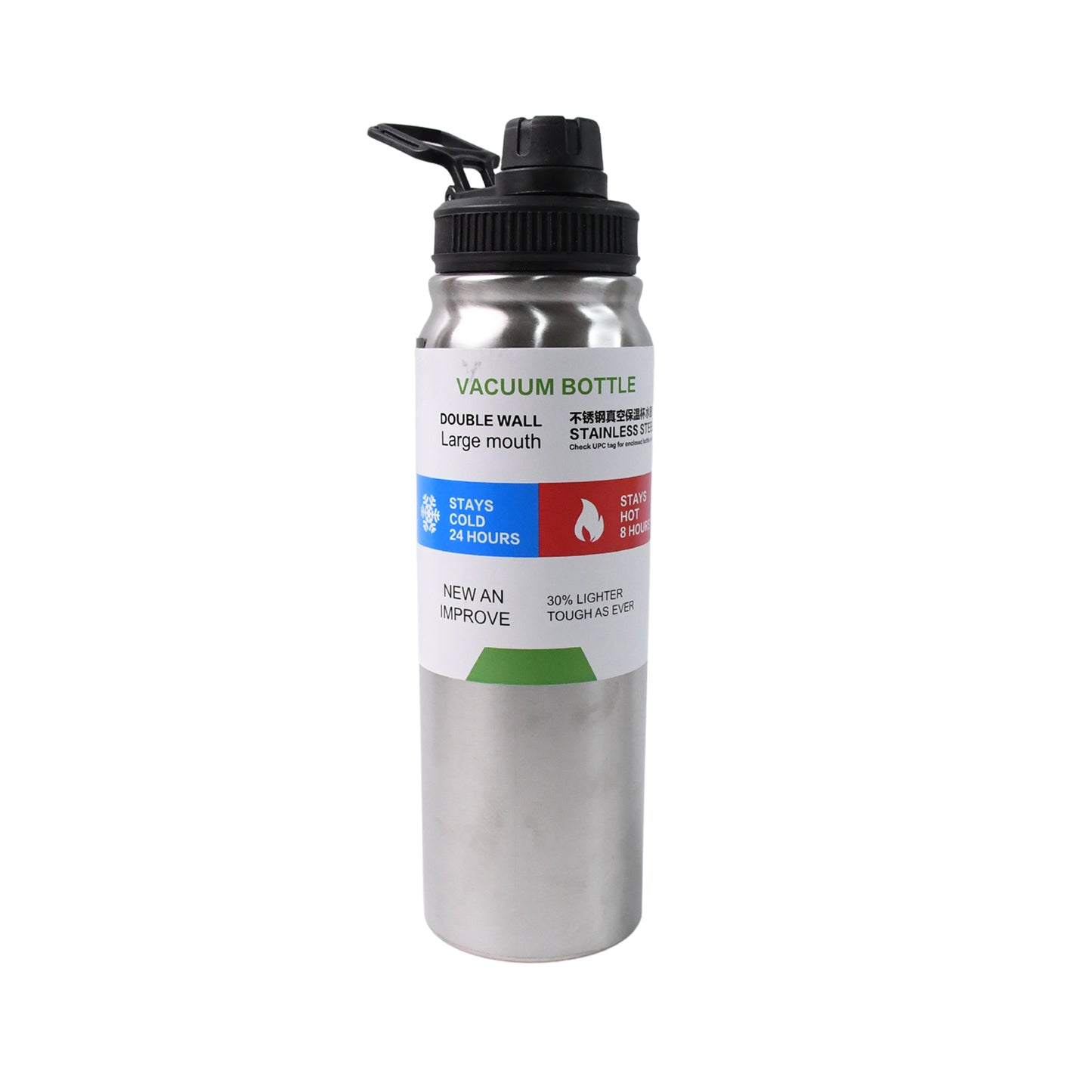 Stainless Steel Double Wall Vacuum-insulated Drink Water Bottle (800 Ml) - LootFaat
