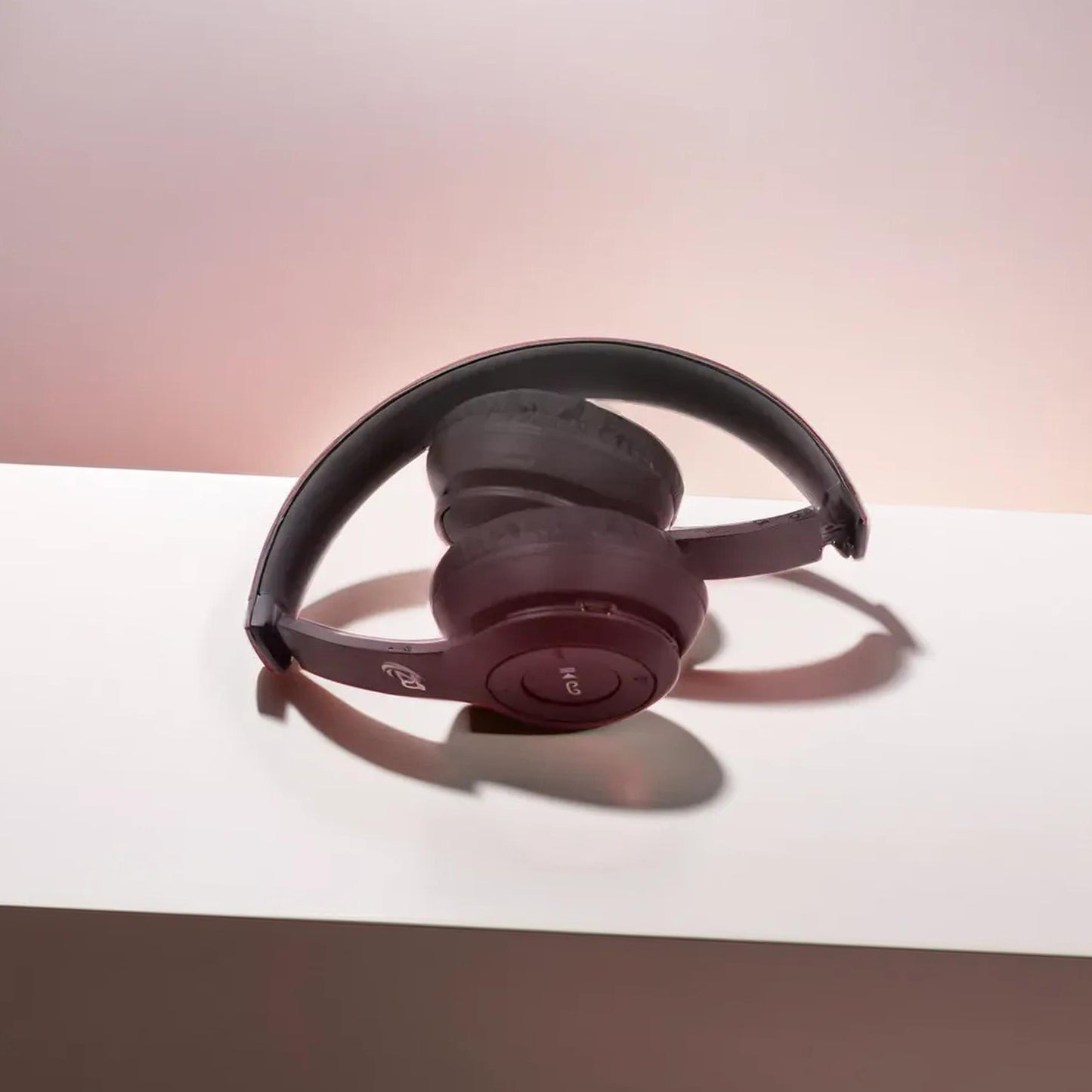 Wireless Headphone Over The Head Bluetooth Headset Foldable Headband Hands-free With Calling Function (1 Pc) - LootFaat