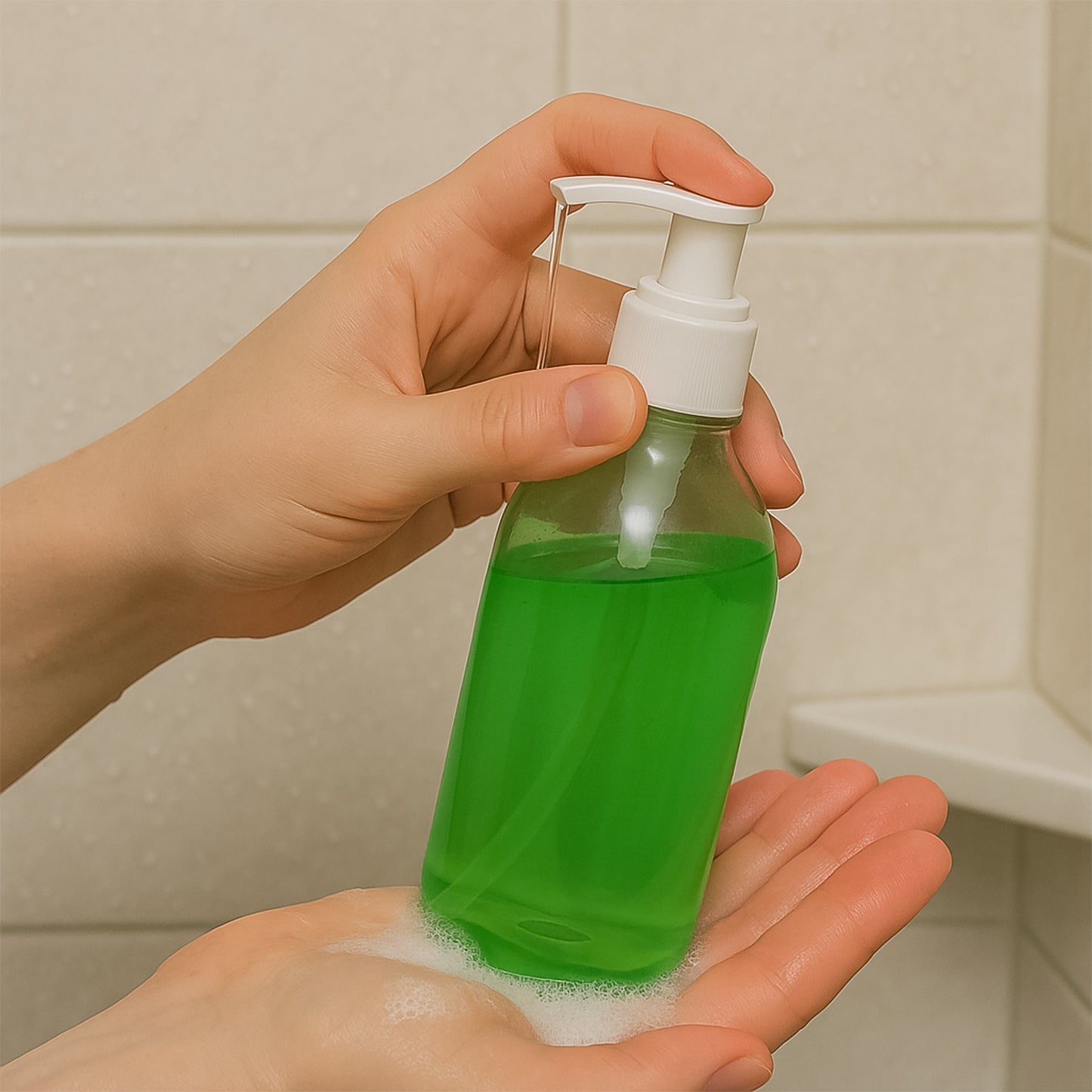 Doctor Chhoices Choices Transparent Shower Gel 500ml Bottle With Pump Dispenser