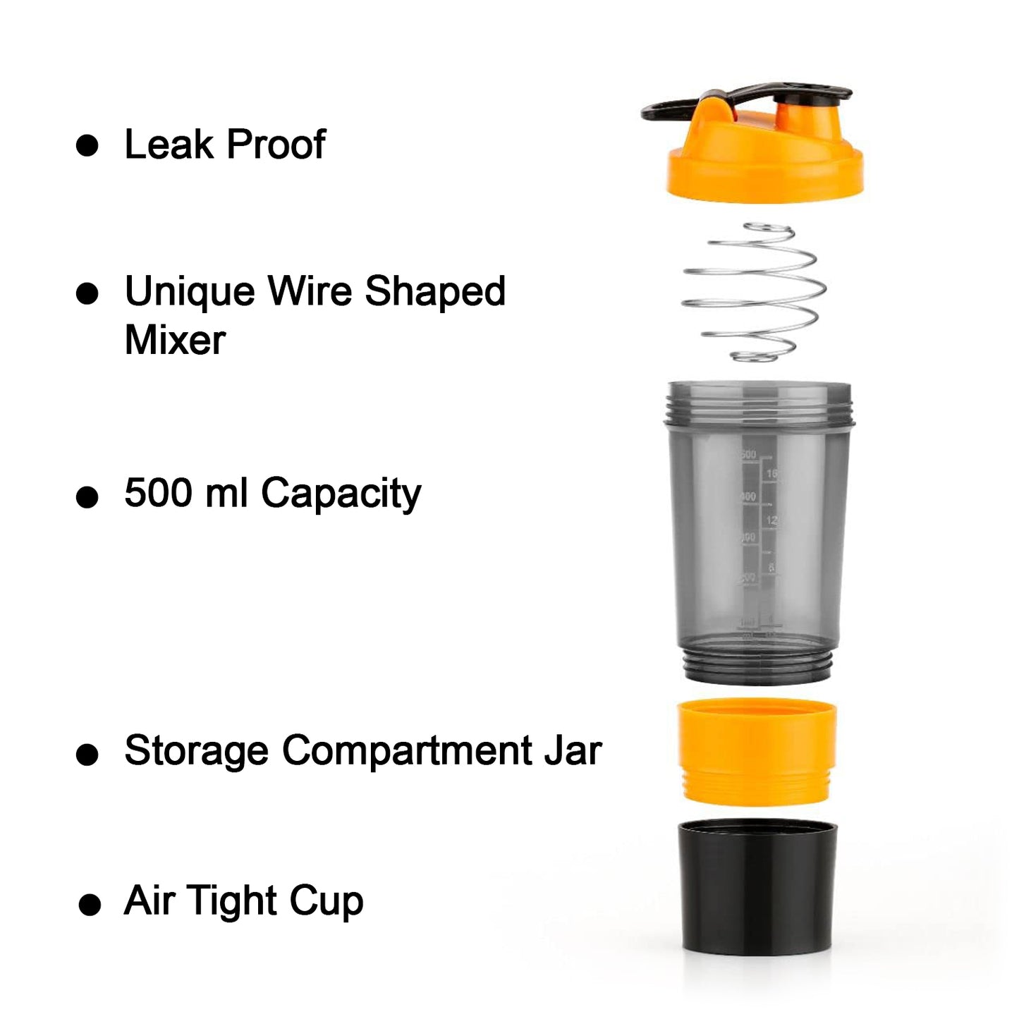 Gym Shaker Bottle Shakers For Protein Shake - LootFaat