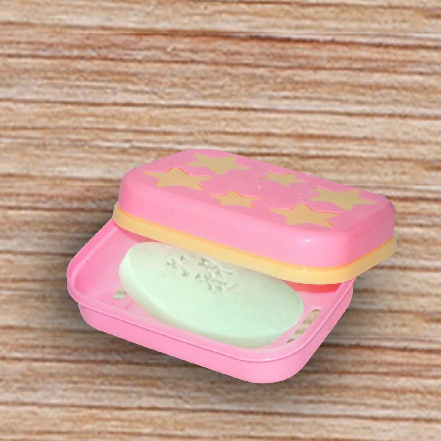 Star Shaped Self Design Soap Case Holder For Bathroom - LootFaat