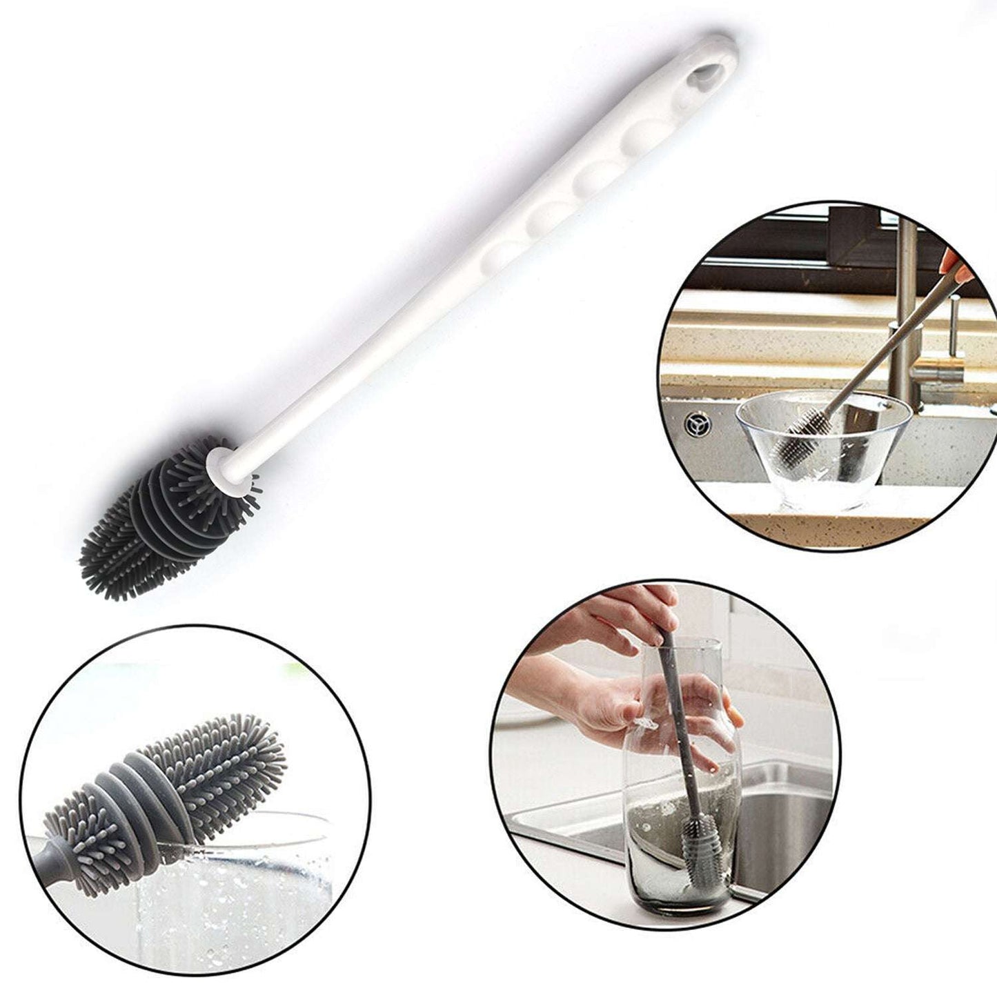 Bottle Cleaning Brush Usual Fully Types Of Household Room For Cooking Food Purposes For Cleansing - LootFaat