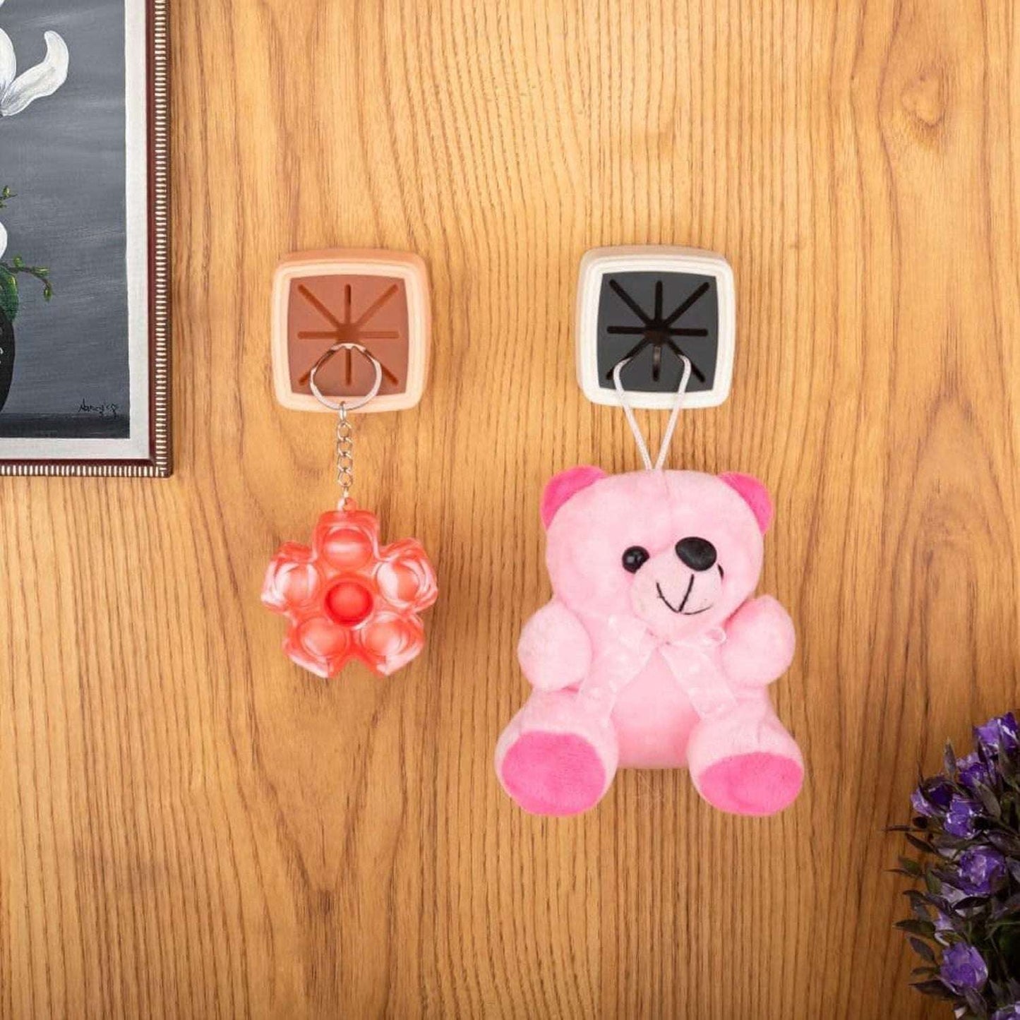 4 Pc Towel Holder Mostly Used In All Kinds Of Bathroom Purposes For Hanging And Placing Towels For Easy Take-in And Take-out Purposes. - LootFaat