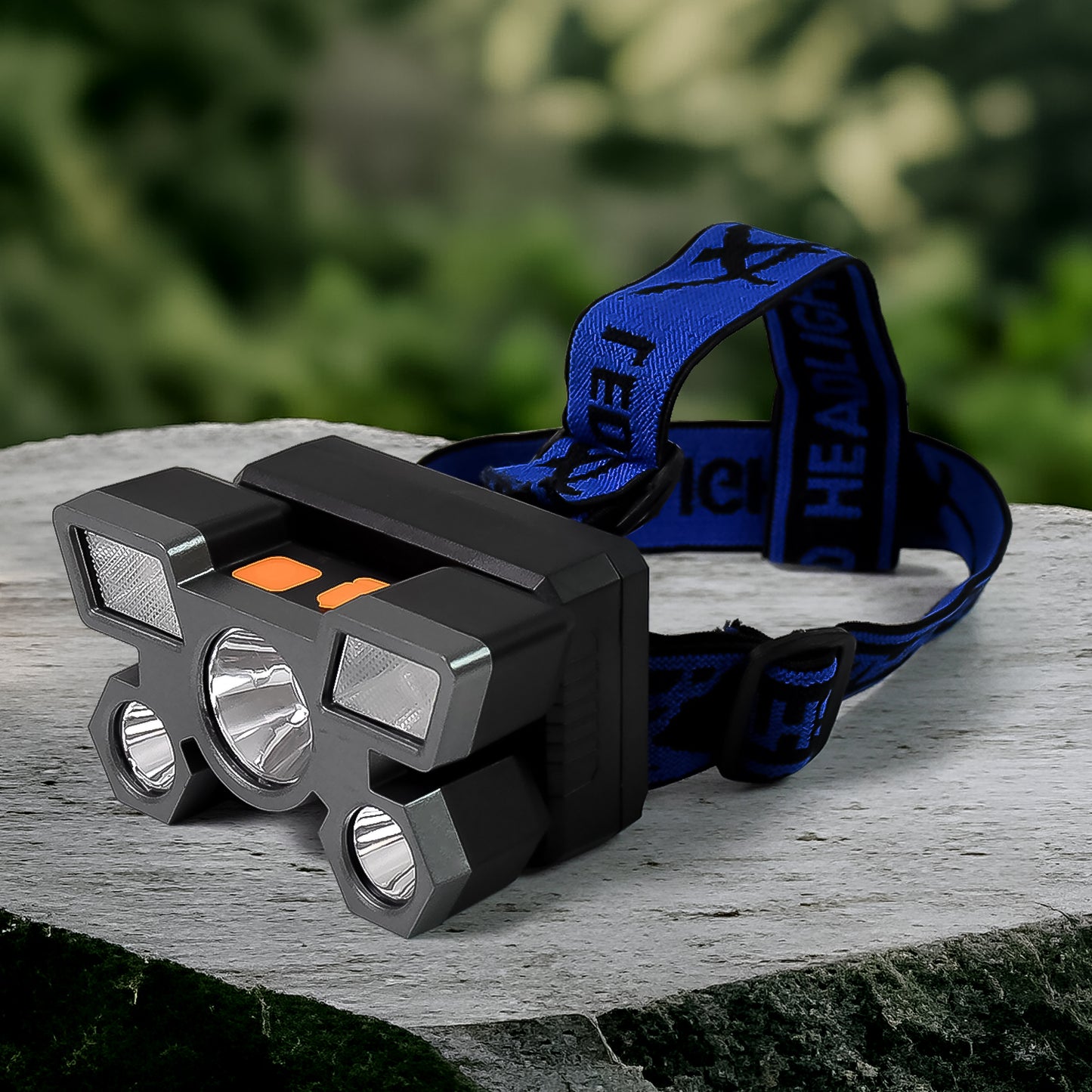 5 Led Headlamp Usb Rechargeable Head Light (1 Pc) - LootFaat
