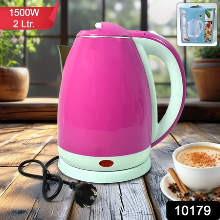 Stainless Steel Electric Kettle 1500 Watt (2 Ltr.) - LootFaat