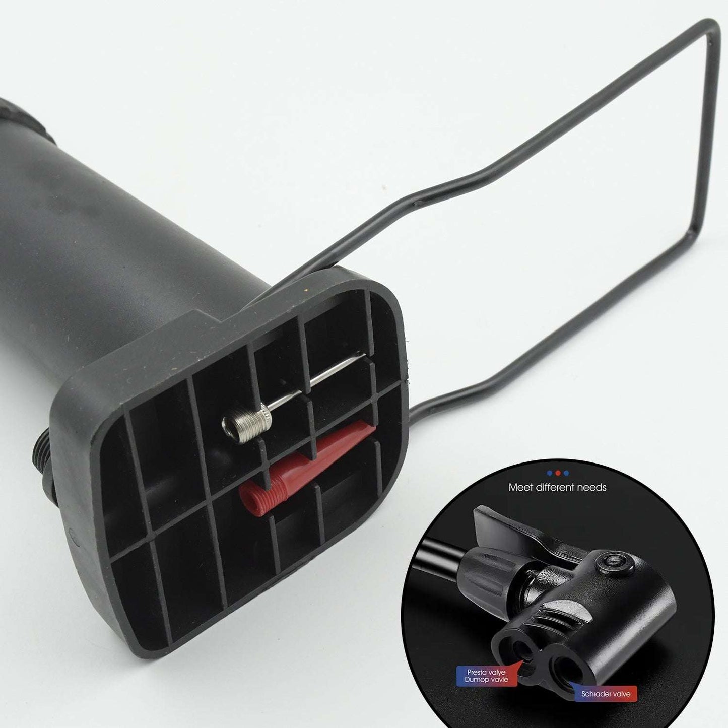 Portable Mini Foot Pump For Bicyclebike And Car - LootFaat