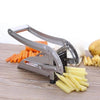 Potato Chipper French Fry Cutter - Stainless Steel Vegetable Slicer