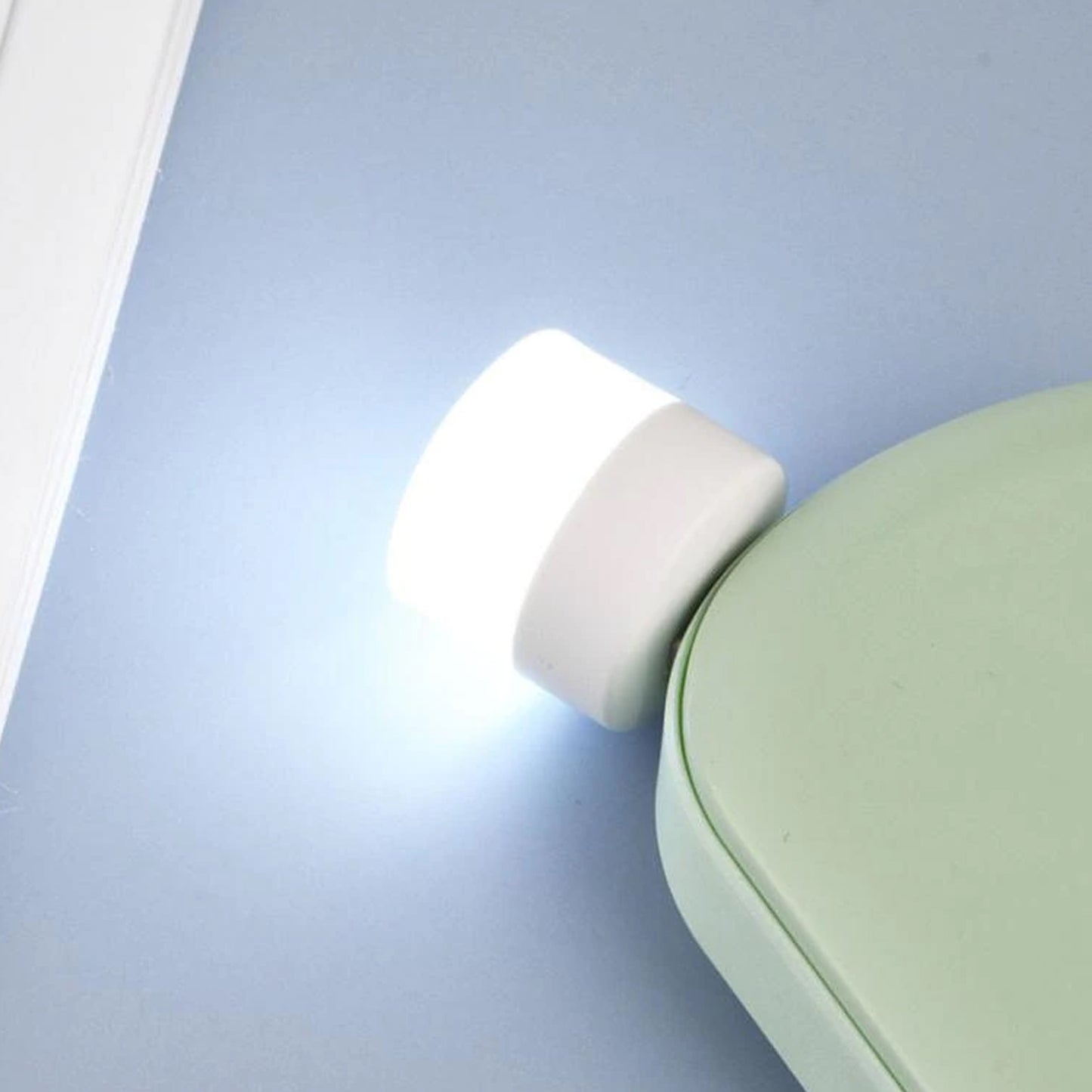 Usb Led Lamp Night Light Plug In Small Led Nightlight Mini Portable For Pc And Laptop. - LootFaat