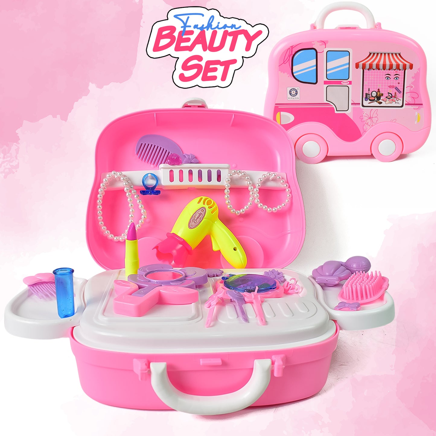 Beauty Make Up Case And Cosmetic Set - LootFaat