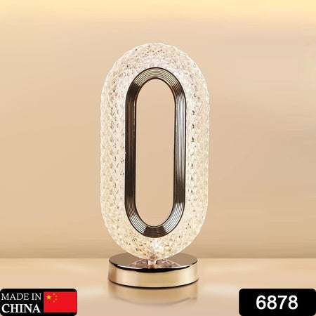 Touch Control Crystal Table Desk Lamp 3-way Dimmable Light Usb Rechargeable Crystal Diamond Table Lamp Exquisite Night Stand Light Lamp Beside Lamp For Bedroom Living Room Decorative Desk Lamp - LootFaat