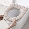 Plush & Soft Toilet Seat Cover - Winter Warmth & Comfort