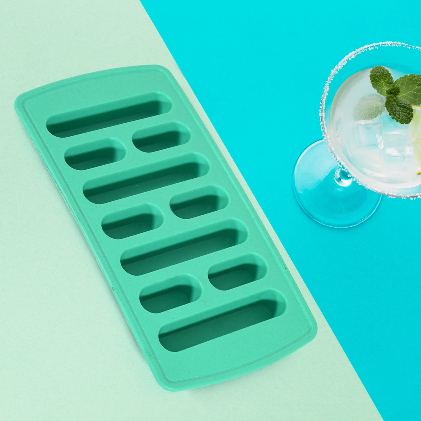 1 Pc Fancy Ice Tray Used Widely In All Kinds Of Household Places While Making Ices And All Purposes - LootFaat