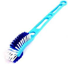 2 In 1 Double Hockey Stick Shape Toilet Brush - LootFaat