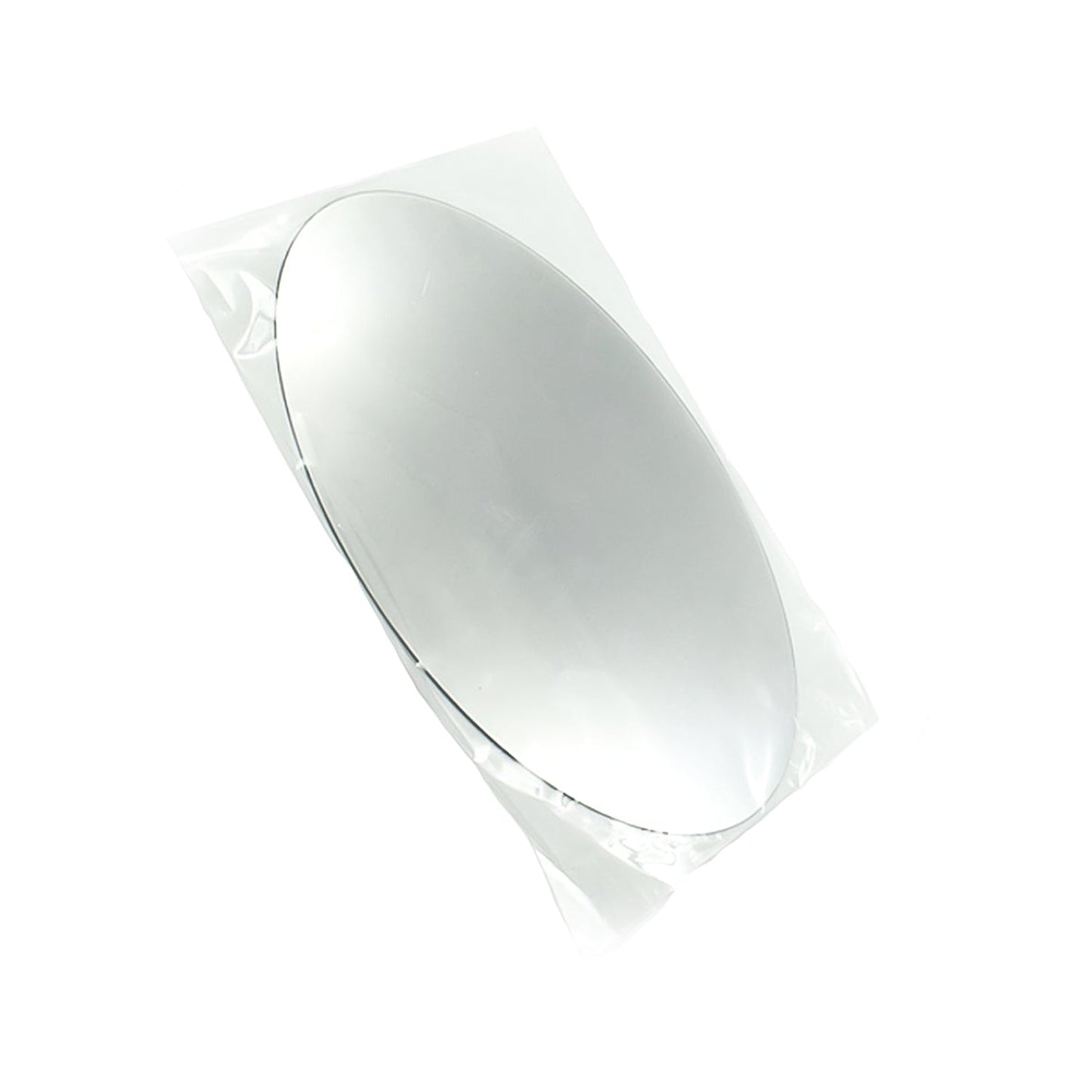 Oval Shape 3d Mirror Sticker Used In All Kinds Of Household And Official Purposes As A Sticker Etc. - LootFaat