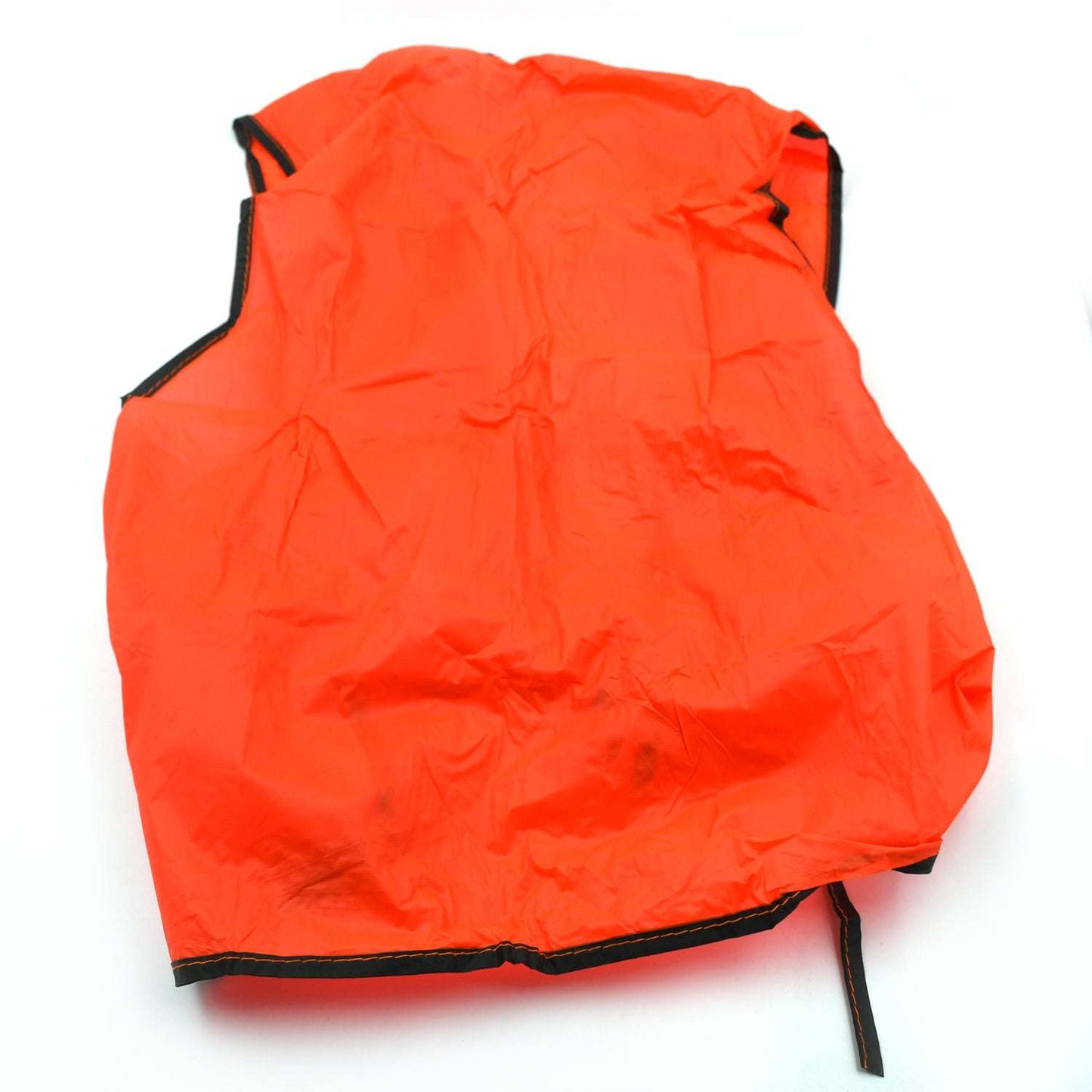 Economy Safety Vest Soft Vinyl With Tie Closure For Identifying Staff And Volunteers Adult Pvc Safety Vest High Visibility For Outdoor Operator - LootFaat