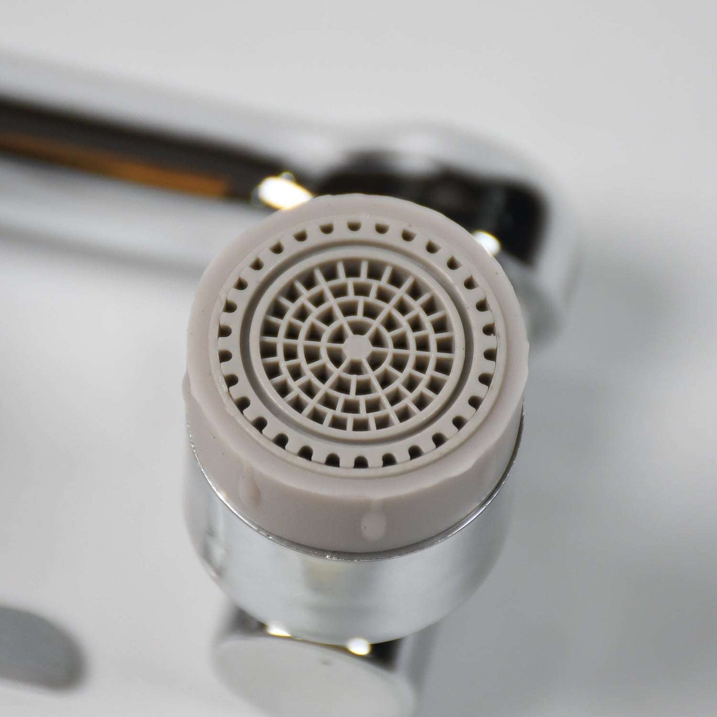 Splash Faucet Filter Faucet 1080 Rotating Faucet Sprayer Head Double O-ring Design Movable Tap Water Saving Sink Aerator Extender For Bathroom Kitchen ( Loose ) - LootFaat