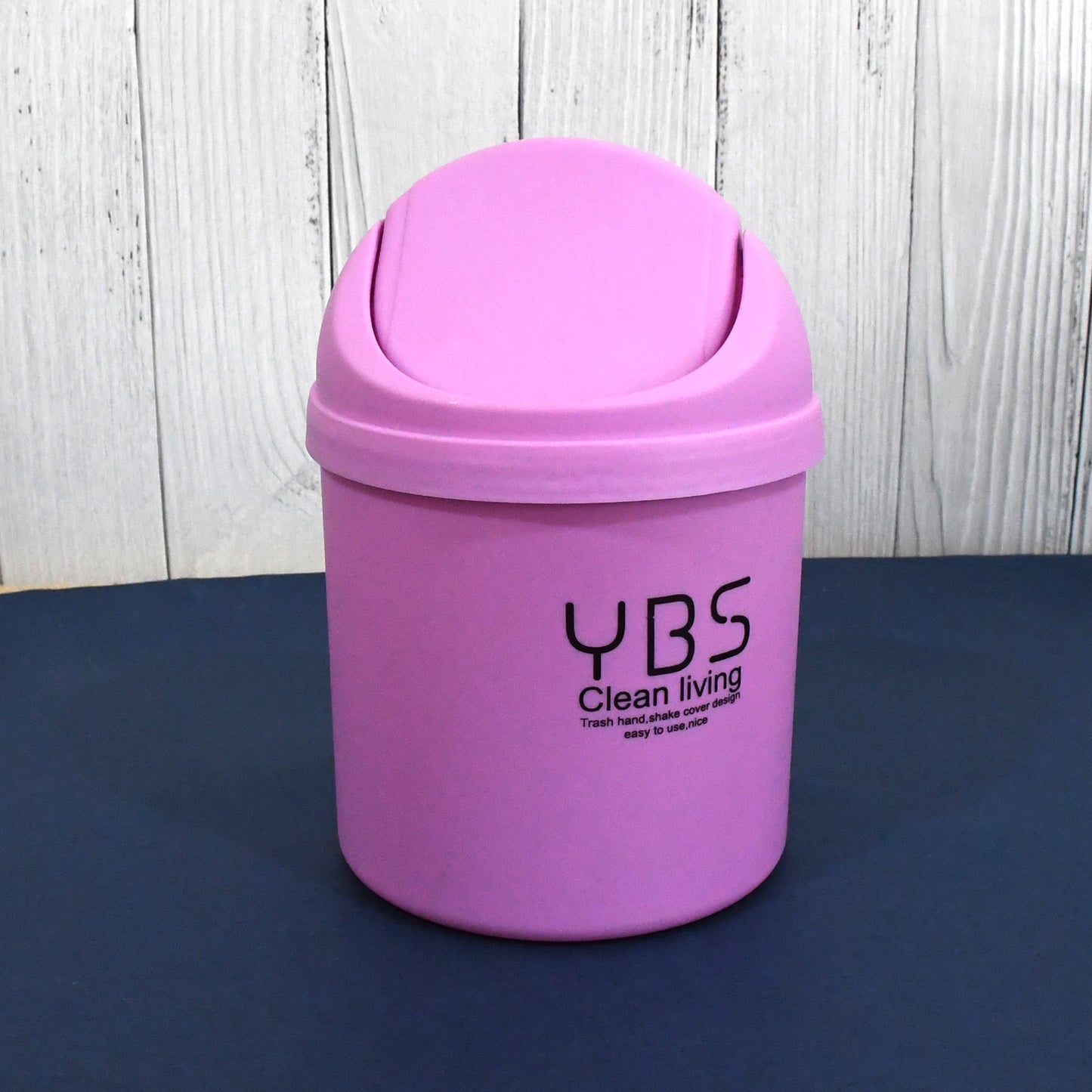 Mini Trash Can With Lid Small Tiny Trash Bin (18x13 Cm 1 Pc) - LootFaat